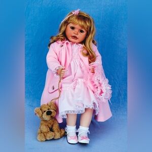 Vintage Precious Porcelain Doll from award winning doll maker Marnie Panek.